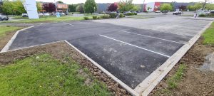 Extension de parking du nouveau magasin Chaussea à Lys lez Lannoy